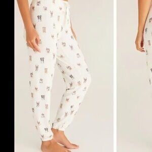 Z Supply Women's Ava Heart Eyes Jogger size S